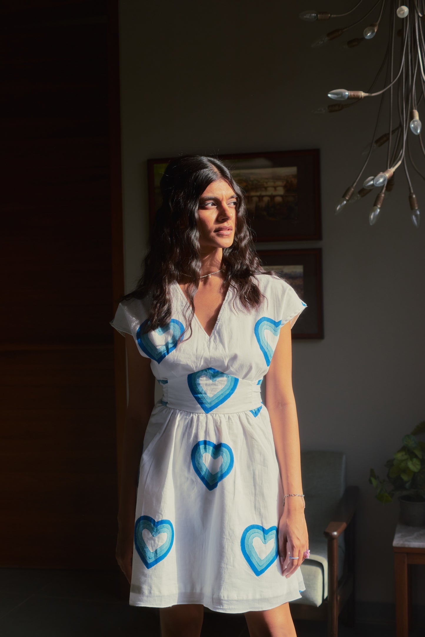 Blue Hearts Dress