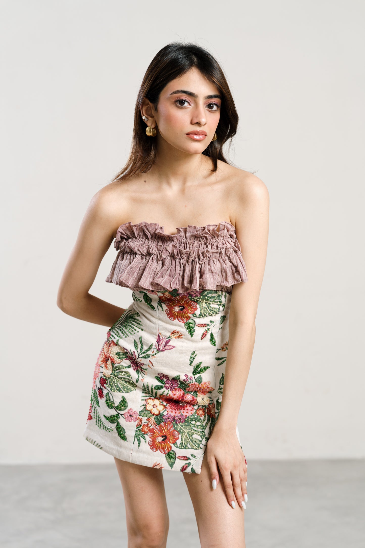 Hibiscus Corset Skirt