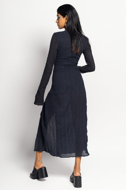 Shirina Dress in Midnight