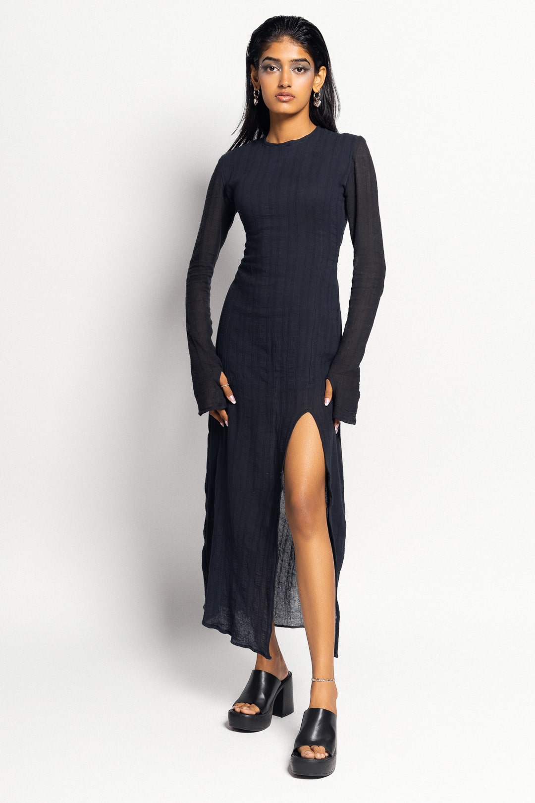 Shirina Dress in Midnight