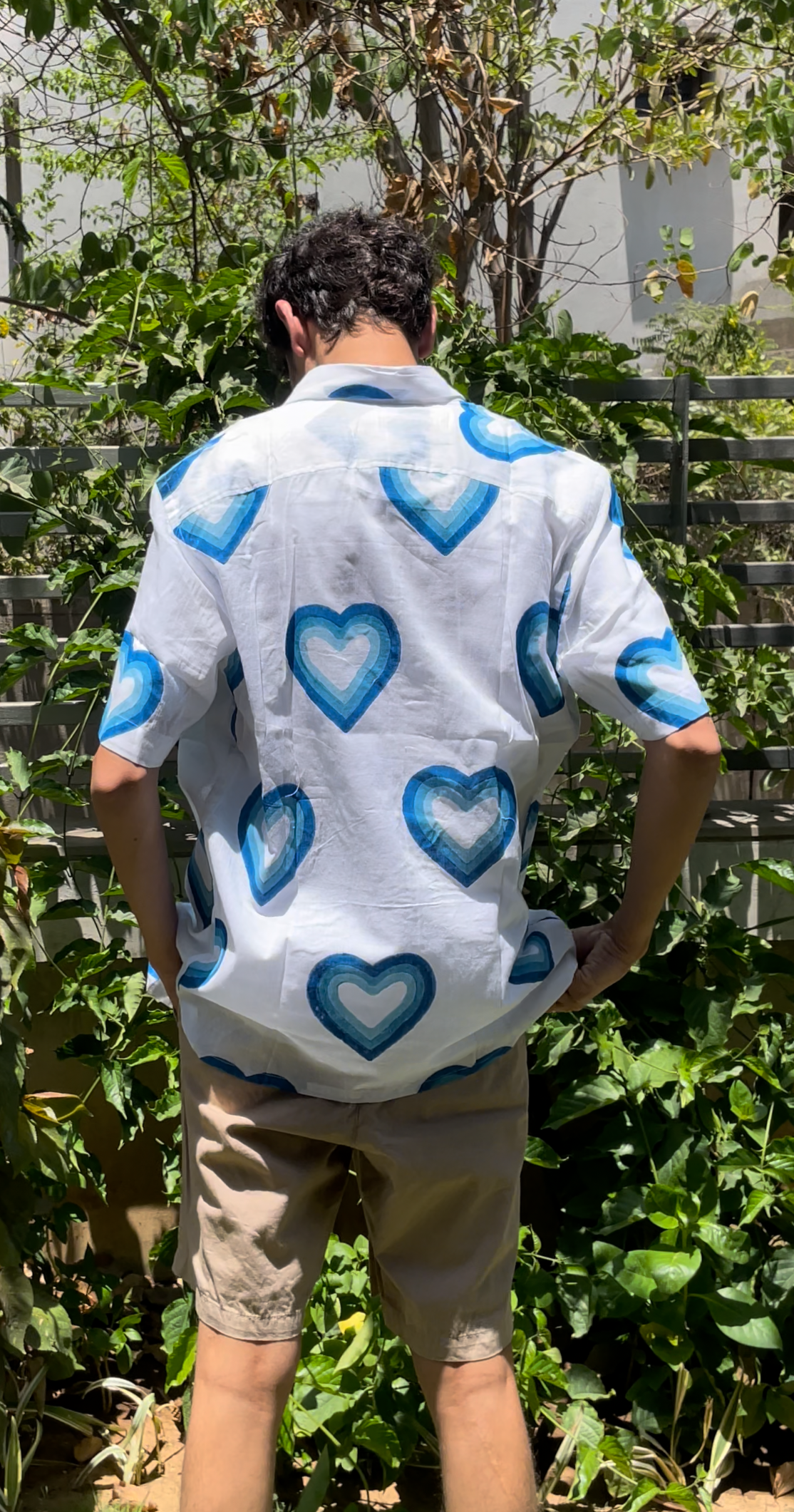 Blue Hearts Shirt