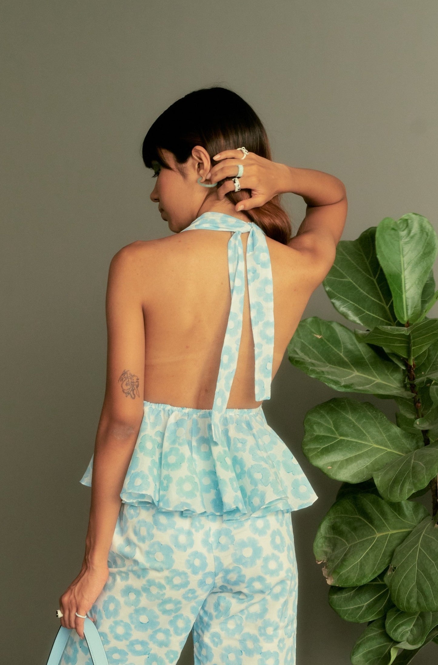 Peri Halter Top