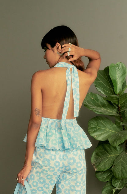 Peri Halter Top
