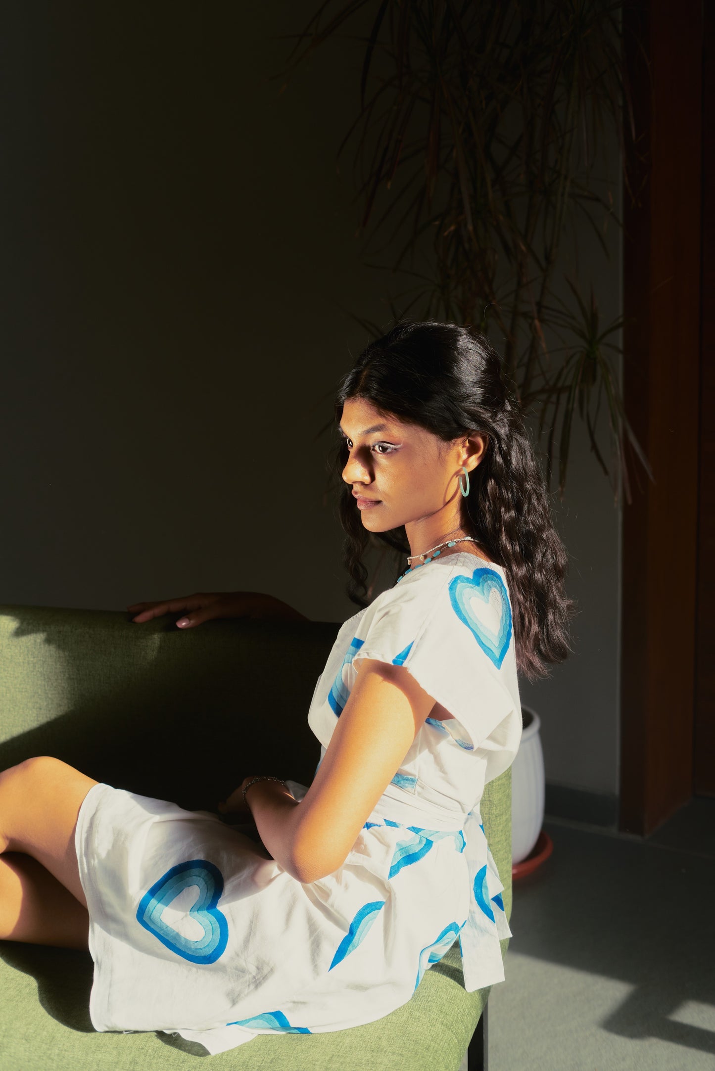 Blue Hearts Dress