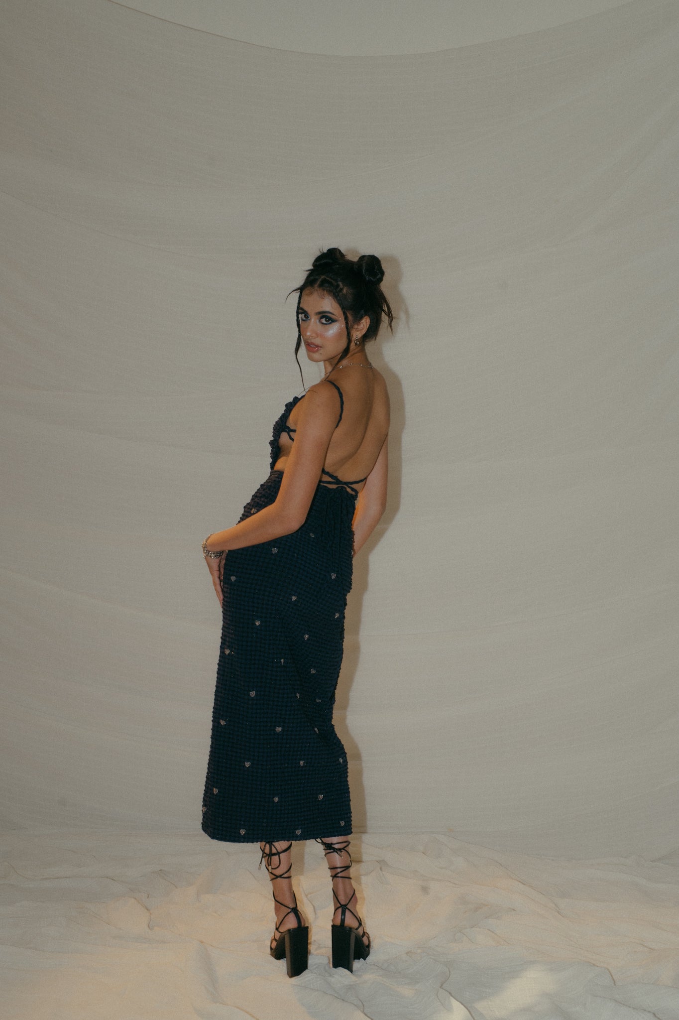 Stella Dress in Midnight