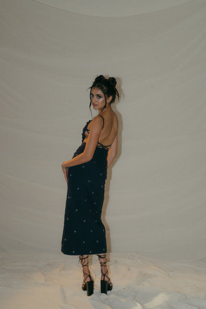 Stella Dress in Midnight